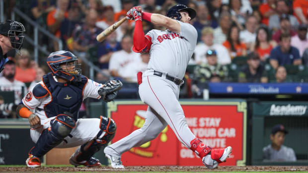 Boston Red Sox outfielder Wilyer Abreu